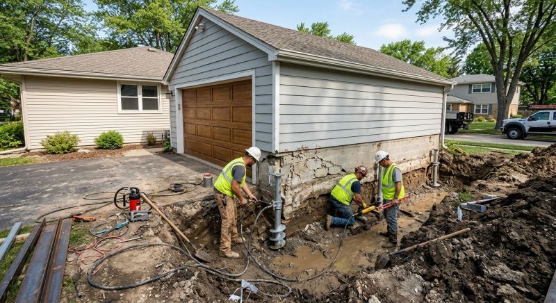 Basement Foundation Repair in Garden Grove, CA