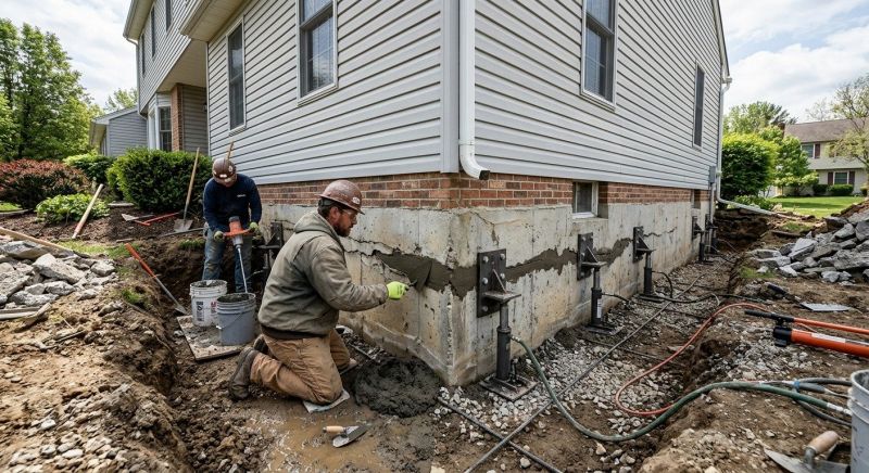 Basement Foundation Repair in Riverside County, CA