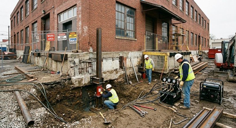 Building Foundation Repair in Huntington Beach, CA