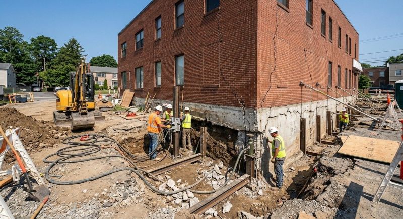 Building Foundation Repair in Yorba Linda, CA