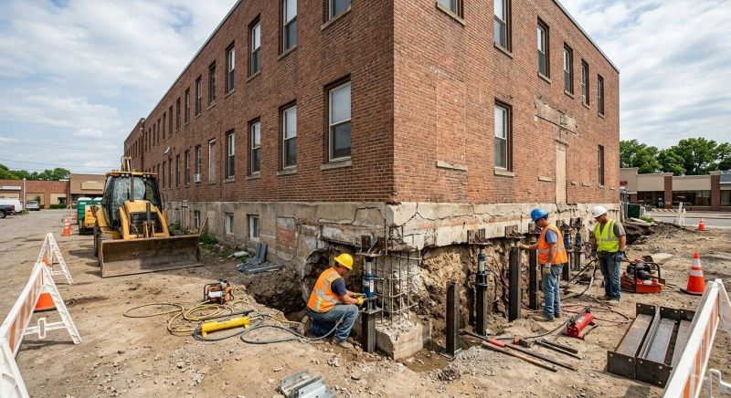 Commercial Foundation Repair in Yorba Linda, CA