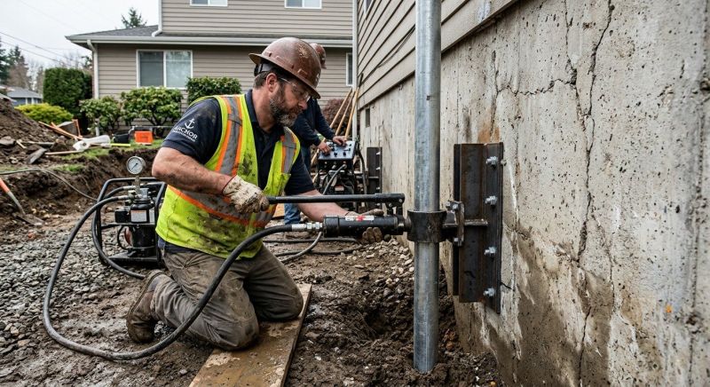 Concrete Foundation Leveling in Fullerton, CA