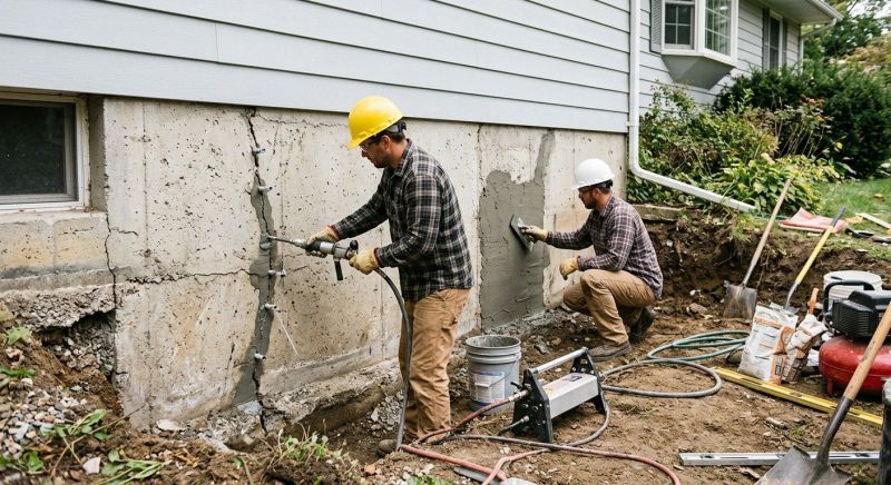 Concrete Foundation Repair in Downey, CA