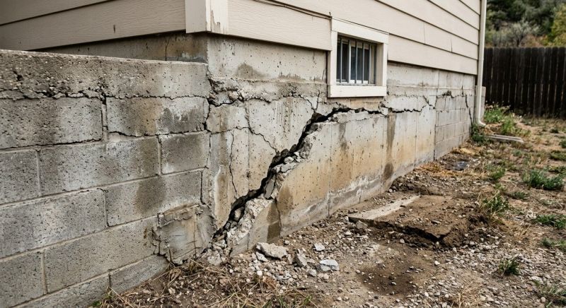 Cracked Foundation Repair in Brea, CA