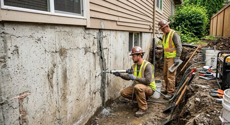 Cracked Foundation Repair in Norco, CA