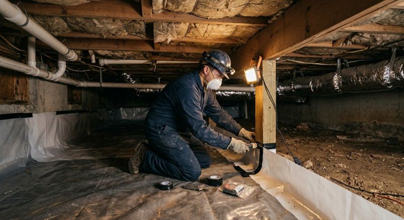 Crawl Space Leveling in Yorba Linda, CA