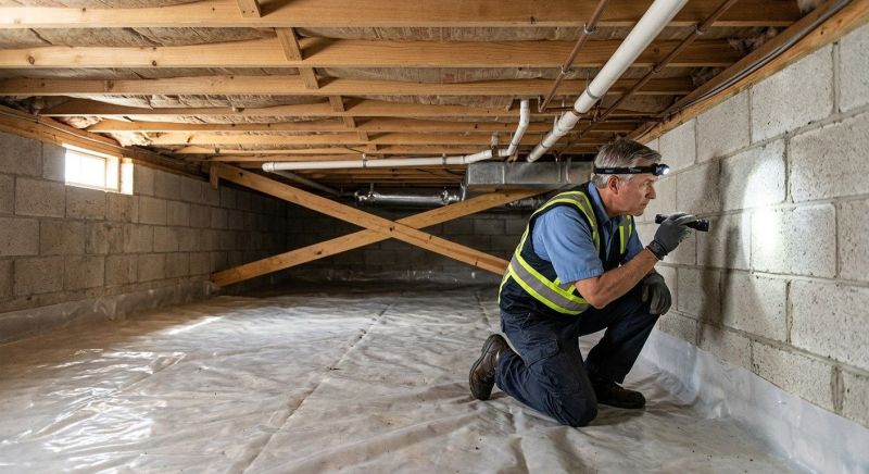 Crawl Space Leveling in Yorba Linda, CA