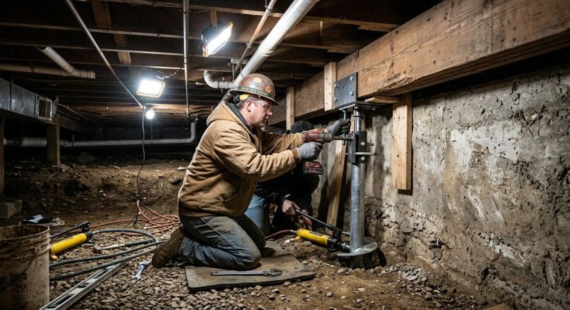 Crawlspace Foundation Repair in Fullerton, CA