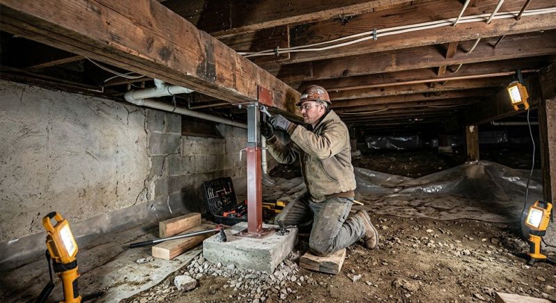 Crawlspace Foundation Repair in La Mirada, CA