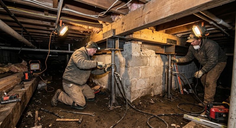 Crawlspace Foundation Repair in Norwalk, CA