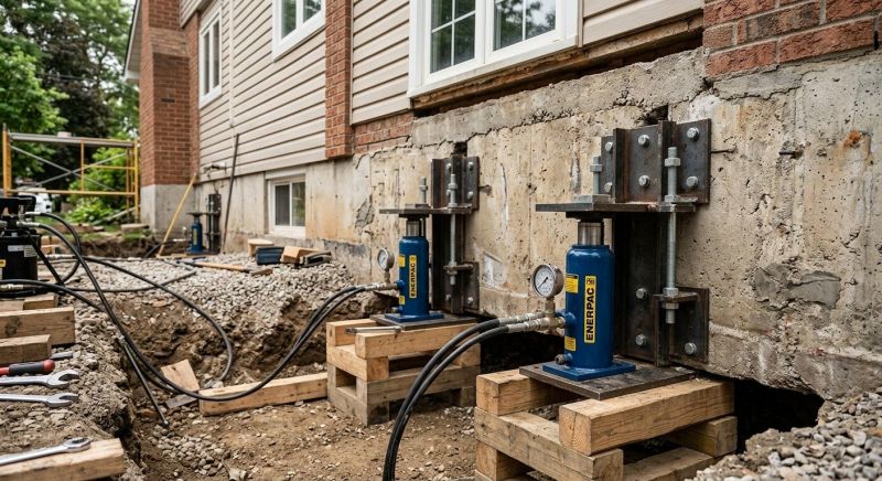 Foundation Jacking in Anaheim, CA