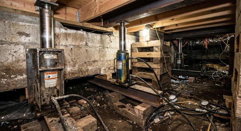 Foundation Jacking in Arcadia, CA