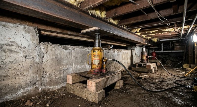 Foundation Jacking in Costa Mesa, CA