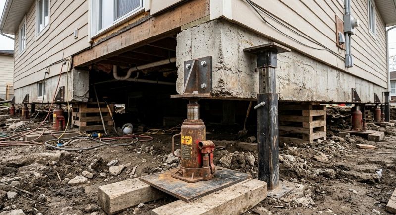 Foundation Jacking in Lake Forest, CA