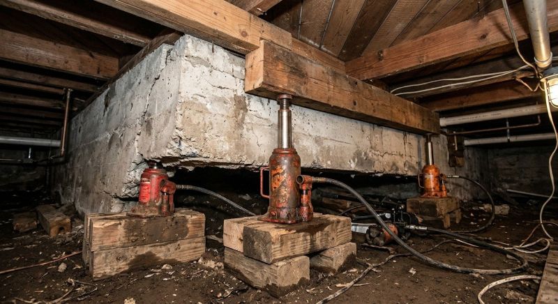 Foundation Jacking in Lake Forest, CA