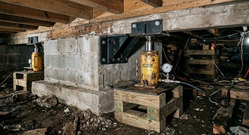 Foundation Jacking in Monterey Park, CA