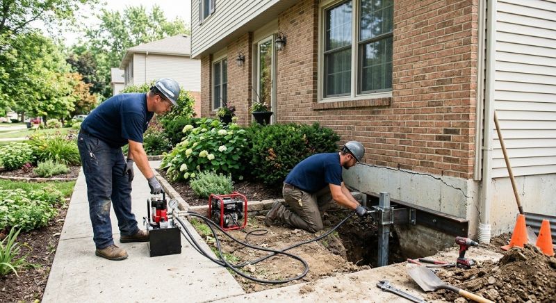Foundation Jacking in Norwalk, CA