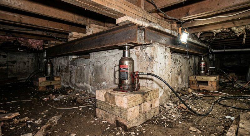 Foundation Jacking in Villa Park, CA