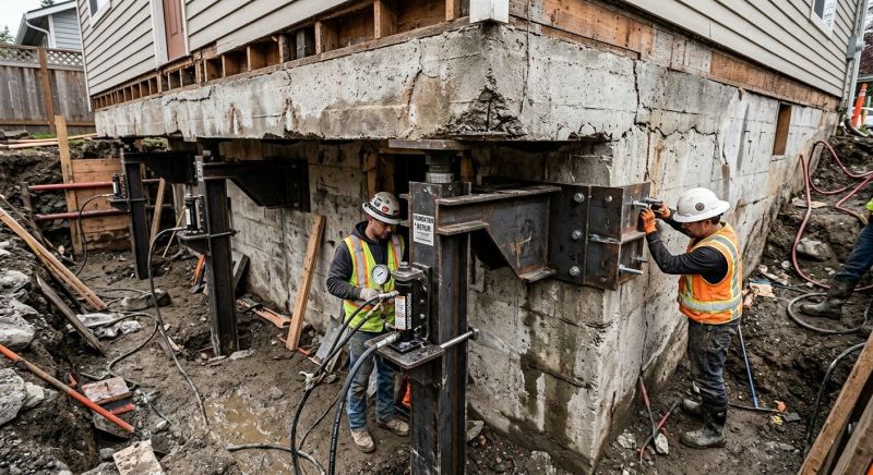 Foundation Lifting in Garden Grove, CA