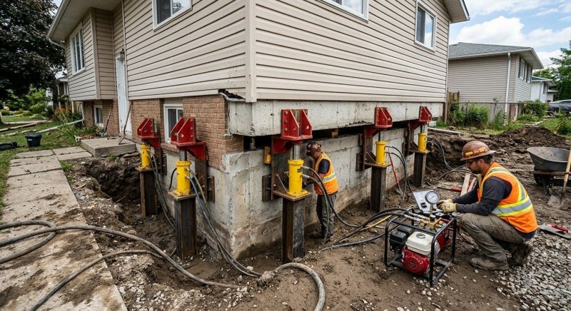 Foundation Lifting in Huntington Park, CA