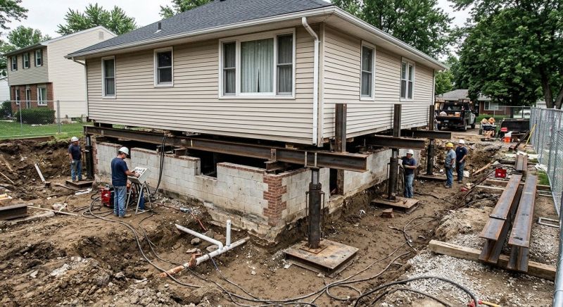 Foundation Lifting in Orange, CA