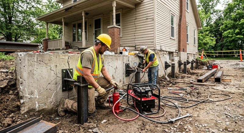 Foundation Stabilizing in Arcadia, CA