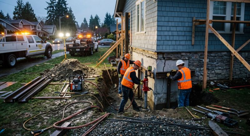 Foundation Stabilizing in Buena Park, CA