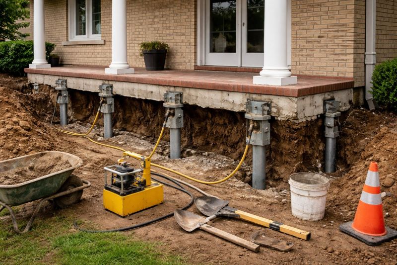 Foundation Stabilizing in Corona, CA