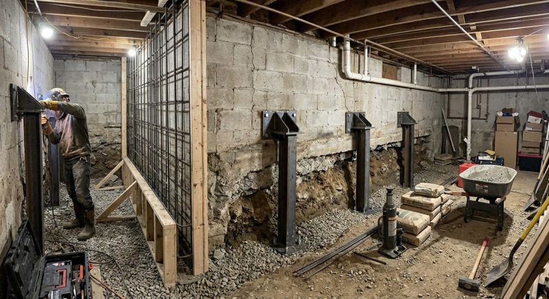Foundation Stabilizing in Diamond Bar, CA