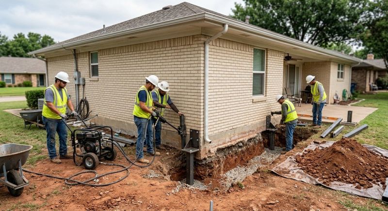 Foundation Stabilizing in El Monte, CA