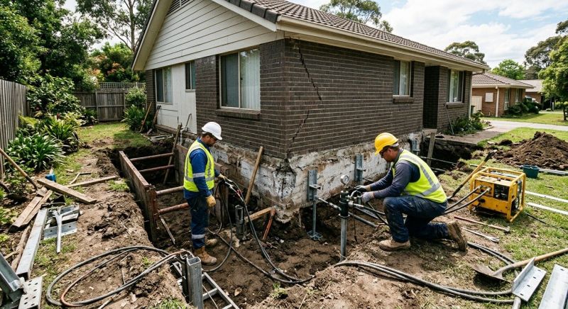 Foundation Stabilizing in El Monte, CA