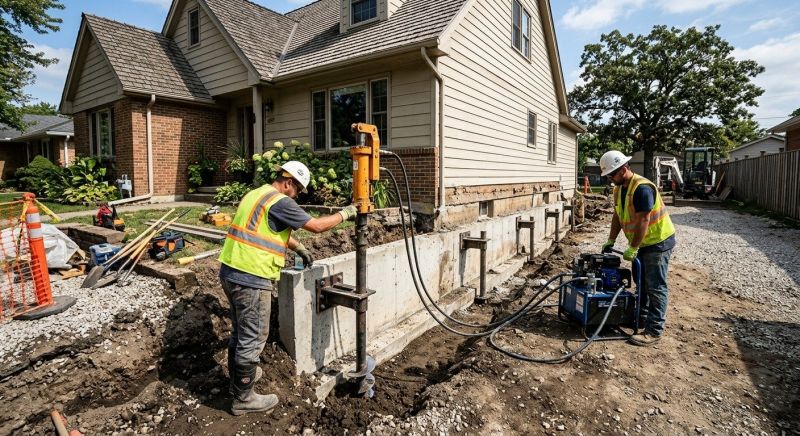 Foundation Stabilizing in Yorba Linda, CA