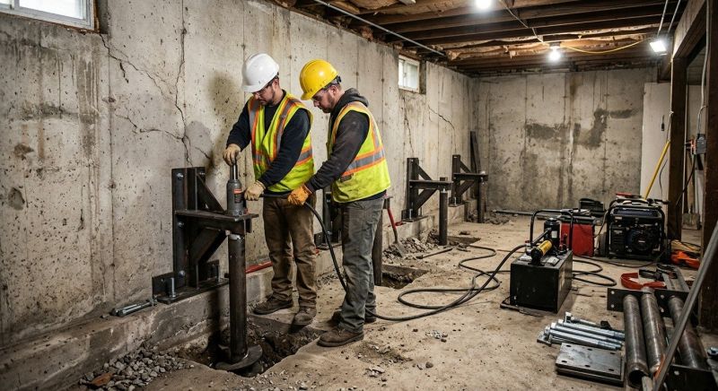 Foundation Stabilizing in Ontario, CA