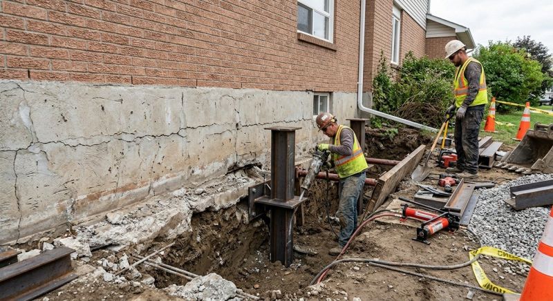 Foundation Structural Repair in Brea, CA
