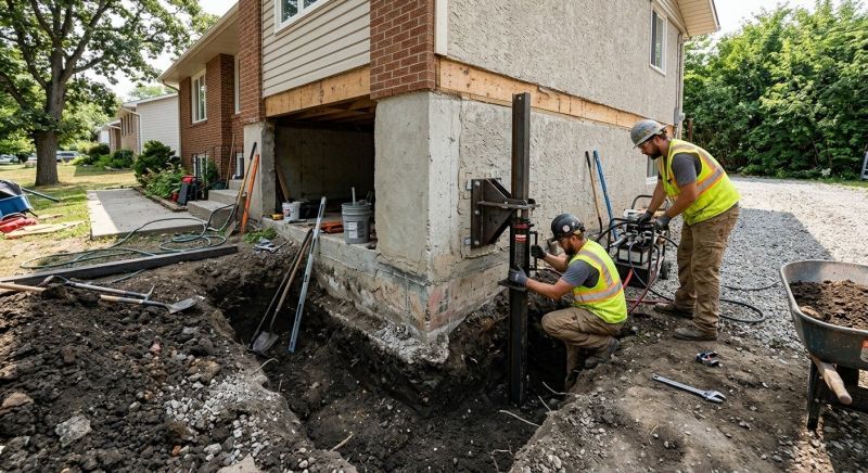 Foundation Structural Repair in Montebello, CA