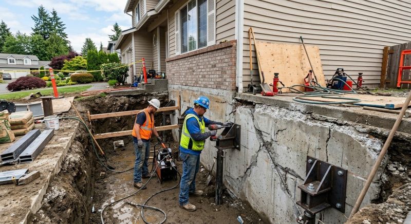 Foundation Structural Repair in Norco, CA