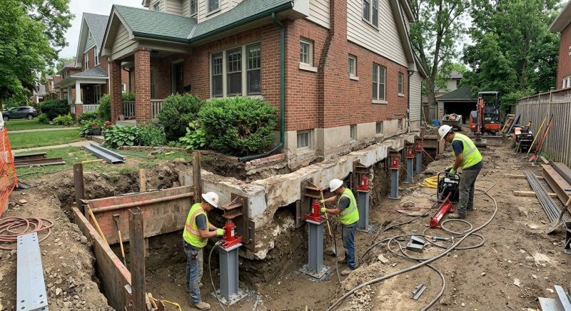 Foundation Underpinning in Yorba Linda, CA