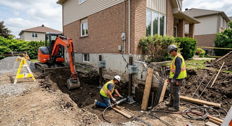 House Foundation Repair in Fontana, CA