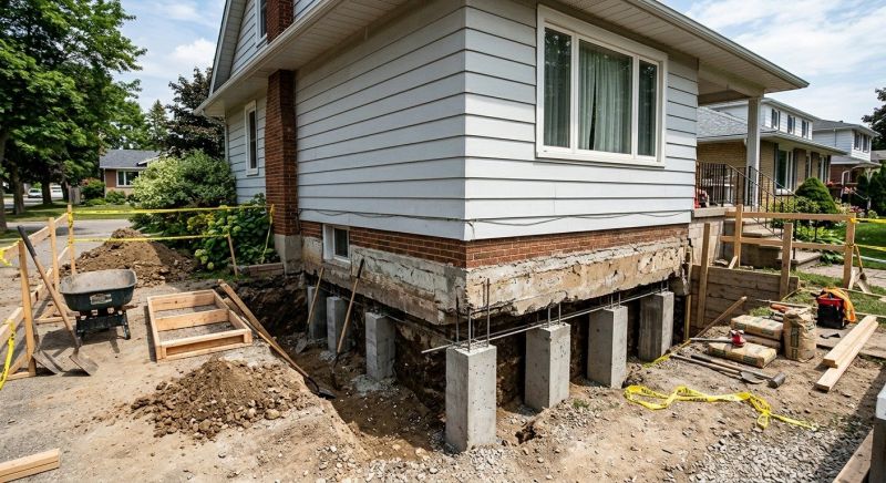 House Underpinning in Yorba Linda, CA