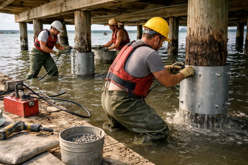 Piling Repair in Ontario, CA