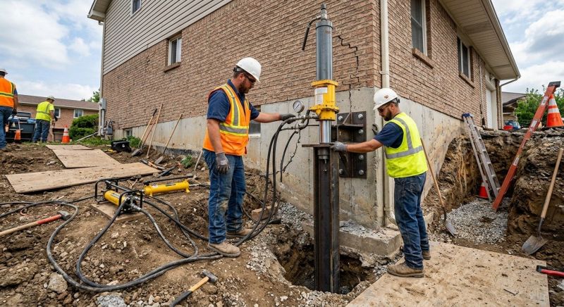 Settling Foundation Service in Chino Hills, CA