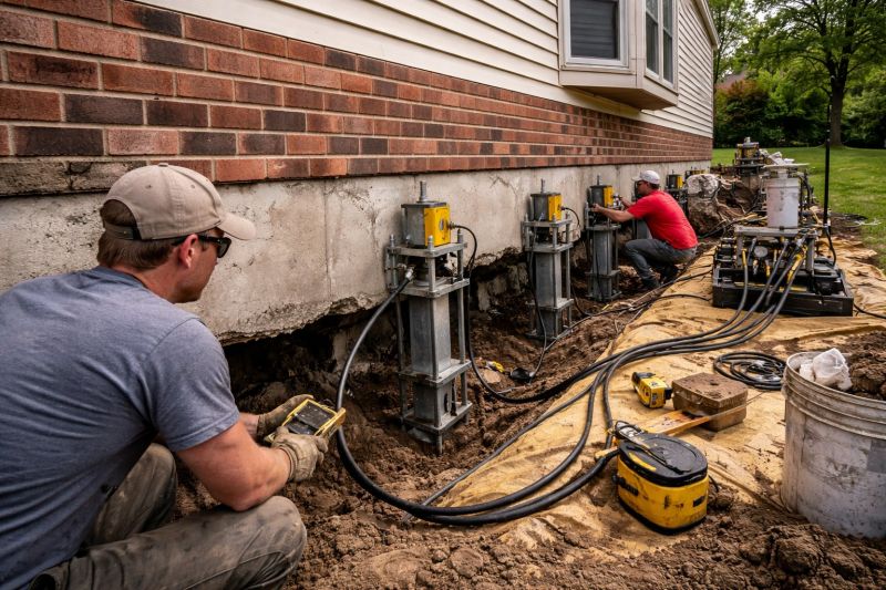 Settling Foundation Service in Huntington Beach, CA