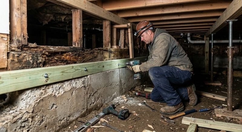 Sinking Foundation Repair in Chino, CA