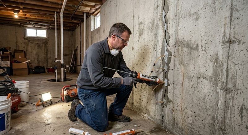 Structural Crack Repair in Yorba Linda, CA