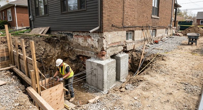 Structural Underpinning in Yorba Linda, CA