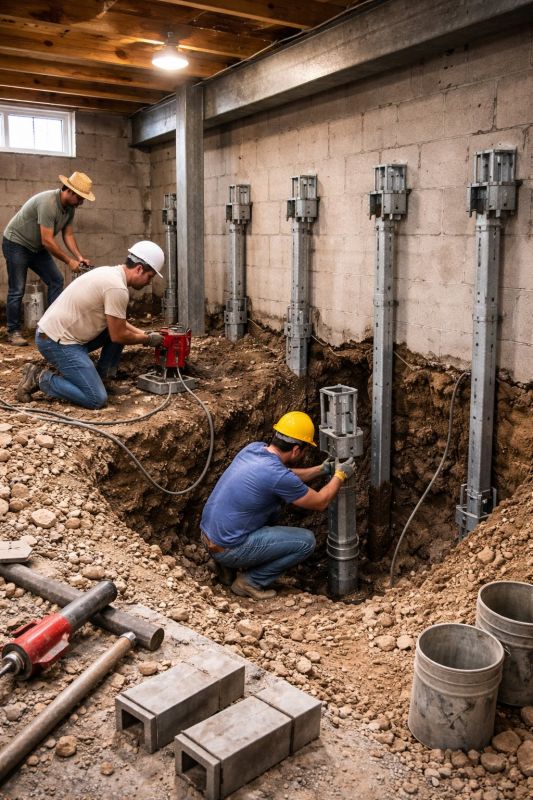 Underpinning Repair in Yorba Linda, CA
